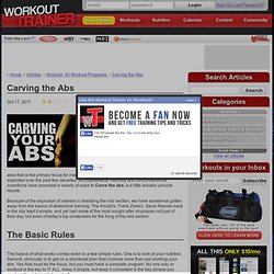 Muscle & Fitness Trainer: Carving the Abs