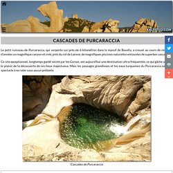 Cascades de Purcaraccia, le guide complet pour visiter ce joyau