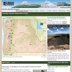 USGS Cascades Volcano Observatory (CVO)