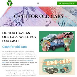 Get cash for your old cars in Townsville