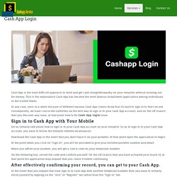 Cash App Login in the easiest and the most convenient way