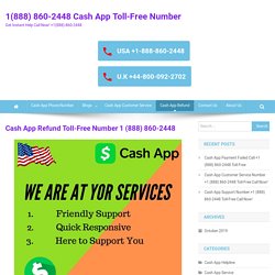 Cash App Refund - 1(888) 860-2448 Cash App Toll-Free Number