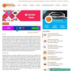 Cashback Website Script - Cashback Comparison Script