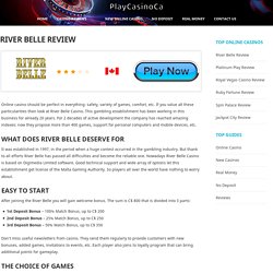 River Belle Casino Review & Rating - PlayCasinoCA