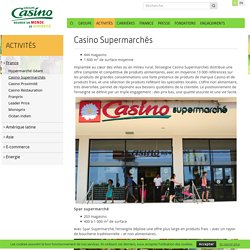 Casino Supermarchés – Groupe Casino FR