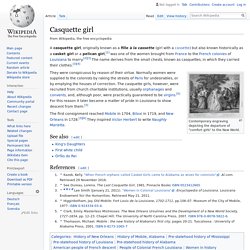 Casquette girl - Wikipedia
