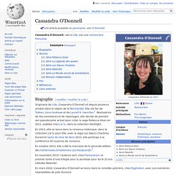 Cassandra O'Donnell : Biographie. et Bibliographie - Babelio