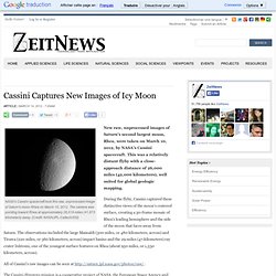 Cassini Captures New Images of Icy Moon