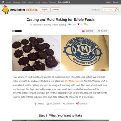 Casting and Mold Making for Edible Foods : 7 Steps - Instructables