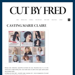 CASTING MARIE CLAIRE