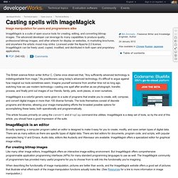 Casting spells with ImageMagick
