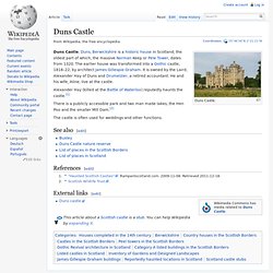 Duns Castle