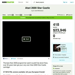 Atari 2600 Star Castle by D. Scott Williamson