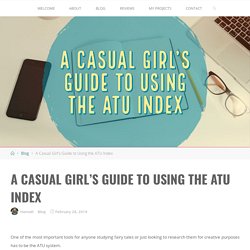 A Casual Girl's Guide to Using the ATU Index - Retelling the Tales