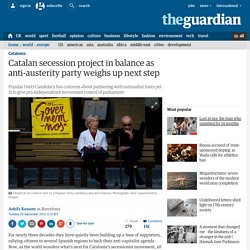 Catalan secession project in balance as anti-austerity party weighs up next step