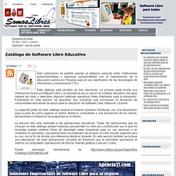 Catálogo de Software Libre Educativo