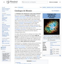 Catalogue de Messier