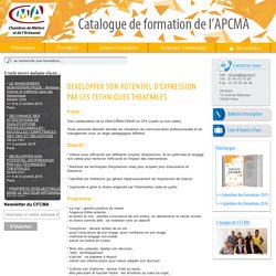 Catalogue du CFCMA