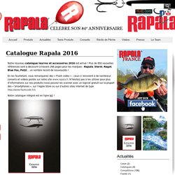 Catalogue Rapala 2016