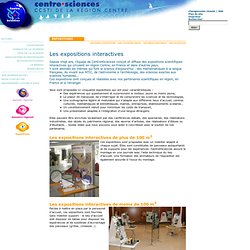 CatalogueExpos / Les expositions interactives browse