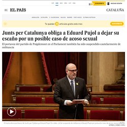 Junts per Catalunya obliga a Eduard Pujol a dejar su escaño por un posible caso de acoso sexual