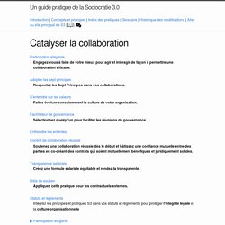 Catalyser la collaboration