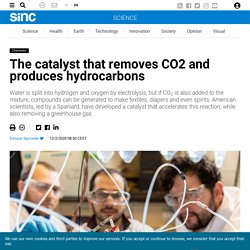 The catalyst that removes CO2 and produces hydrocarbons