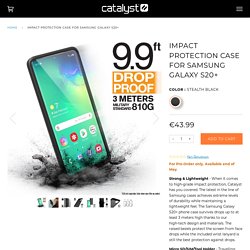Buy Catalyst ® Impact Protection Case for Samsung Galaxy S20 + – Catalyst Case EU