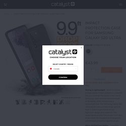 Buy Catalyst ® Impact Protection Case for Samsung Galaxy S20 Ultra – Catalyst Case EU