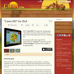 “Catan HD for iPad™
