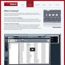 Catanya VST Arpeggiator - 7aliens 7aliens