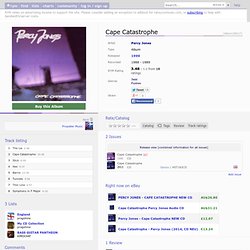 Cape Catastrophe by Percy Jones (Album, Jazz Fusion): Reviews, Ratings, Credits, Song list