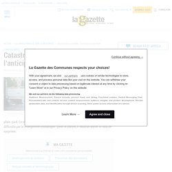 Catastrophes naturelles : l'anticipation est vitale