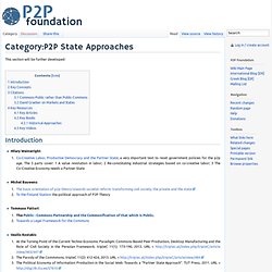 Category:P2P State Approaches