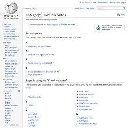 Category:Travel websites