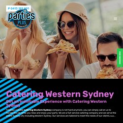 Full-Service Catering Western Sydney