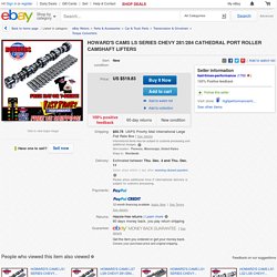 Howard&apos;s Cams LS Series Chevy 281 284 Cathedral Port Roller Camshaft Lifters