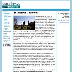 St Andrews Cathedral St Andrews Scotland