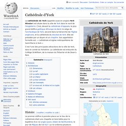 Cathédrale d'York