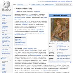 Catherine Hessling