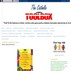 The Catholic Toolbox: August 2011