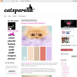 Pussycat Inspired Paint Palettes
