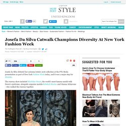 Josefa Da Silva Catwalk Champions Diversity At New York Fashion Week