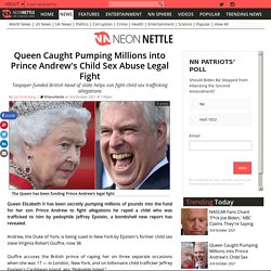 Queen Caught Pumping Millions into Prince Andrew's Child Sex Abuse Legal Fight