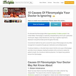 10 Causes Of Fibromyalgia Your Doctor Is Ignoring