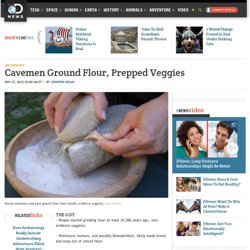 Cavemen Ground Flour, Prepped Veggies