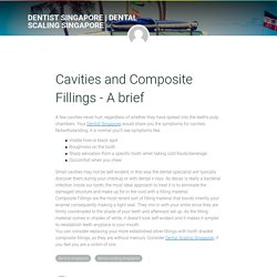 Cavities and Composite Fillings - A brief