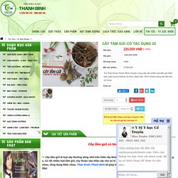 Cây tầm gửi có tác dụng gì