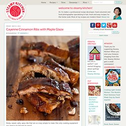 Cayenne Cinnamon Baby Back Ribs with Maple Glaze Recipe