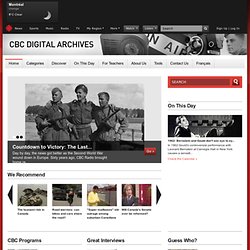 CBC Digital Archives